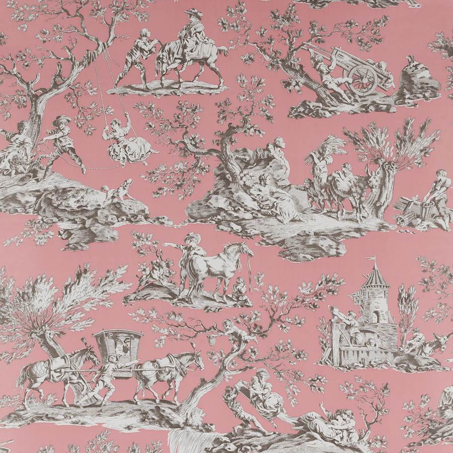 French Painting Antique Fabric Stock Photo  Download Image Now  Toile  Pattern Wallpaper  Decor  iStock