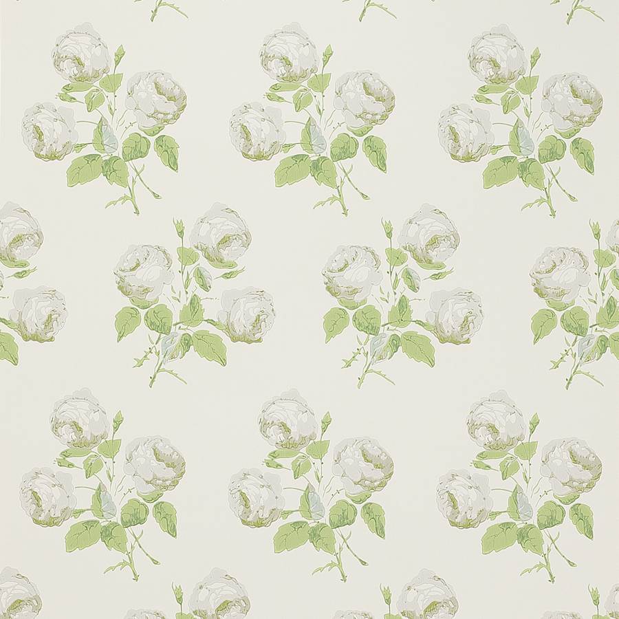 Greenacre Wallpaper in Forest Green by Colefax and Fowler