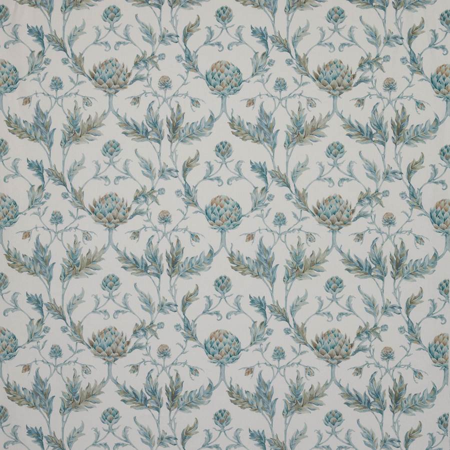 Artichoke Fabric in Old Blue by Colefax and Fowler