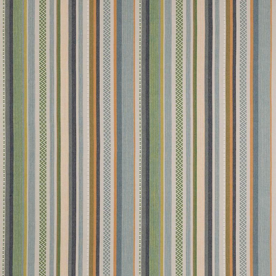 Cabrera Stripe Fabric in Multi by Jane Churchill