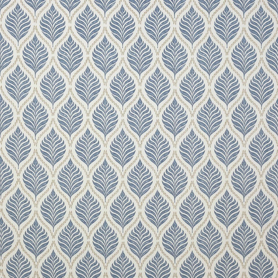 Ellwood Fabric in Navy by Jane Churchill