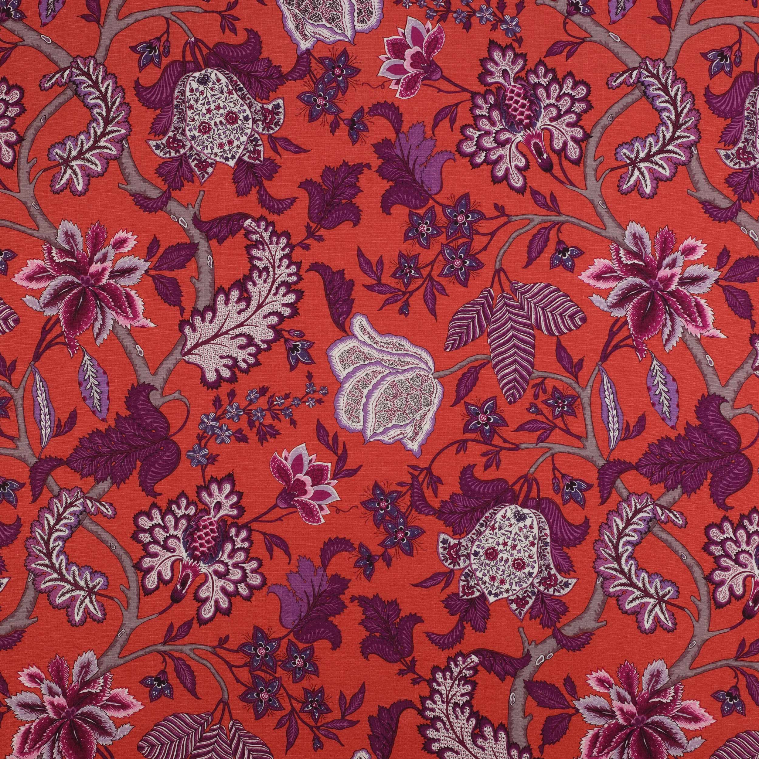 Bagatelle Fabric in Bleu de Chine by Manuel Canovas