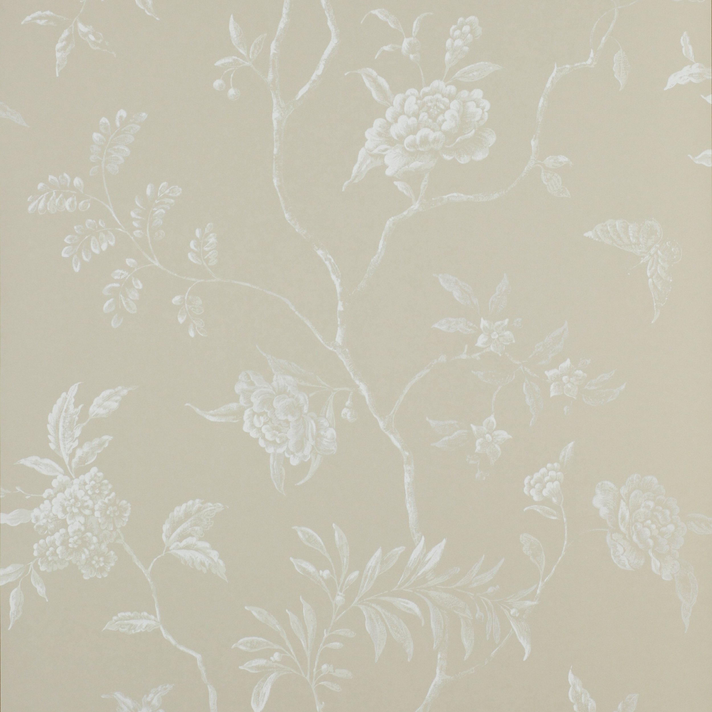 Delancey Wallpaper in Aqua by Colefax and Fowler