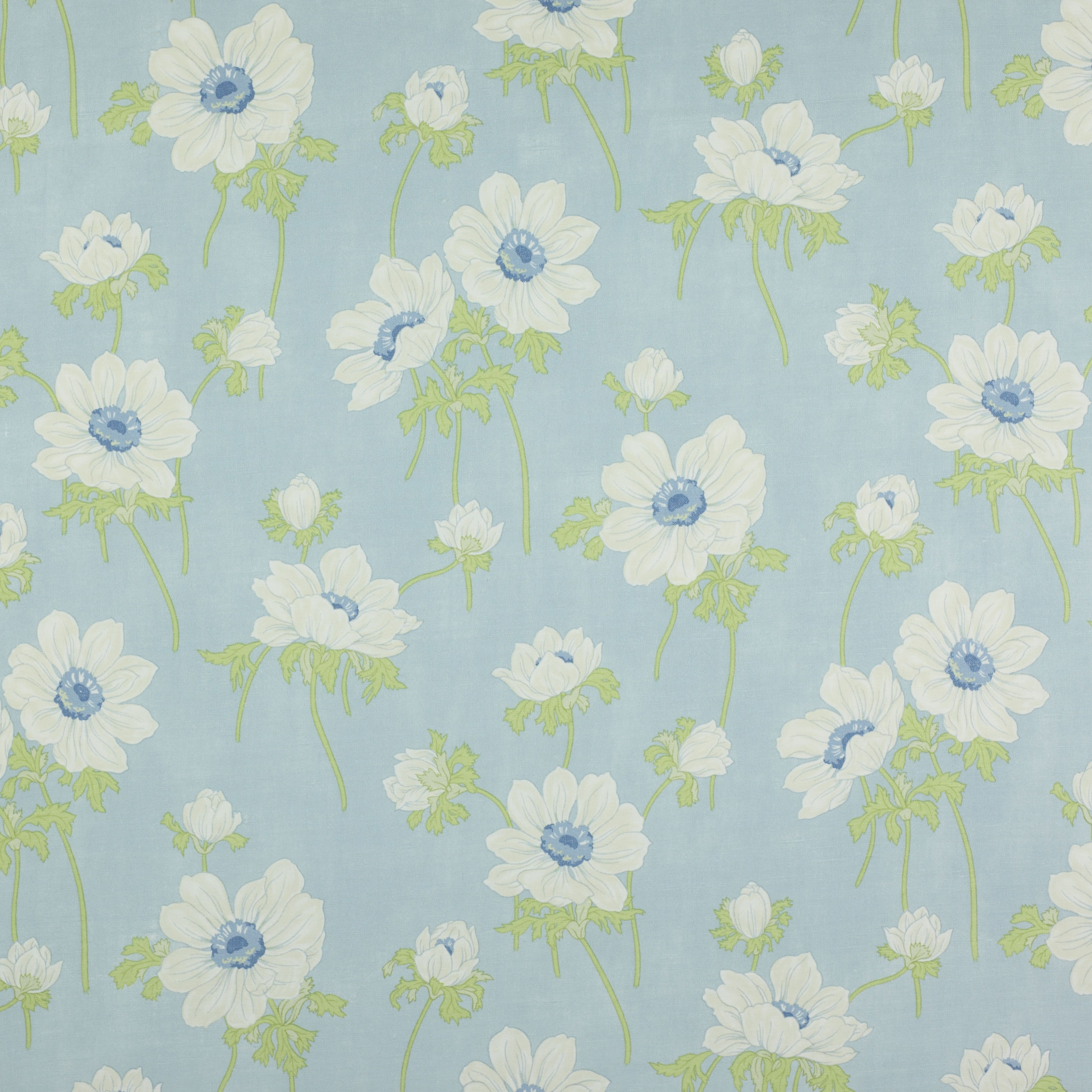 Mayfield Fabric in Blue by Jane Churchill